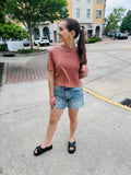Crossroads Mid Rise Loose Short