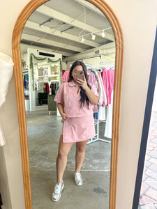 Pink Pony Club Denim Set