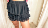 Chiffon Pleated Skort